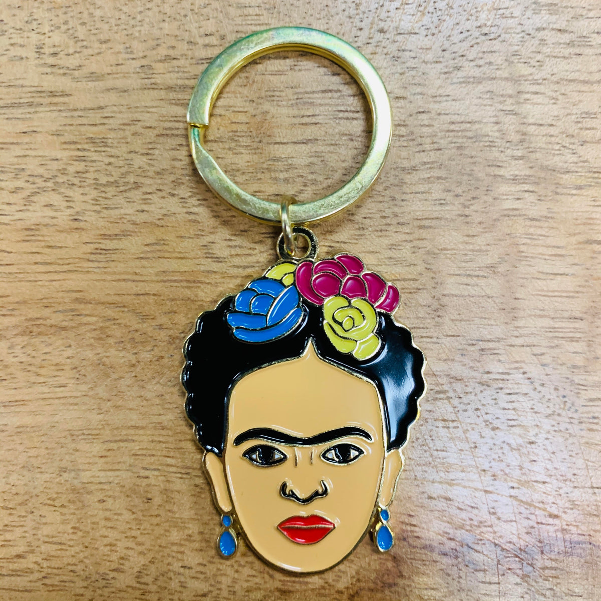 Frida Kahlo Sugar Skull Key Chain Wallet