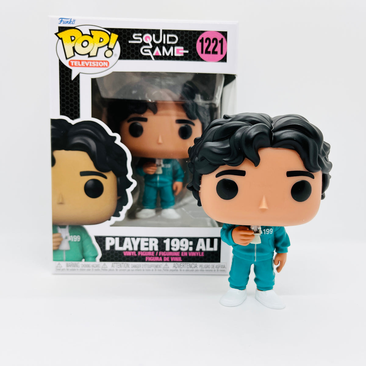  Funko POP TV: Squid Game- Player 199:Ali, Multicolor : Funko:  Toys & Games