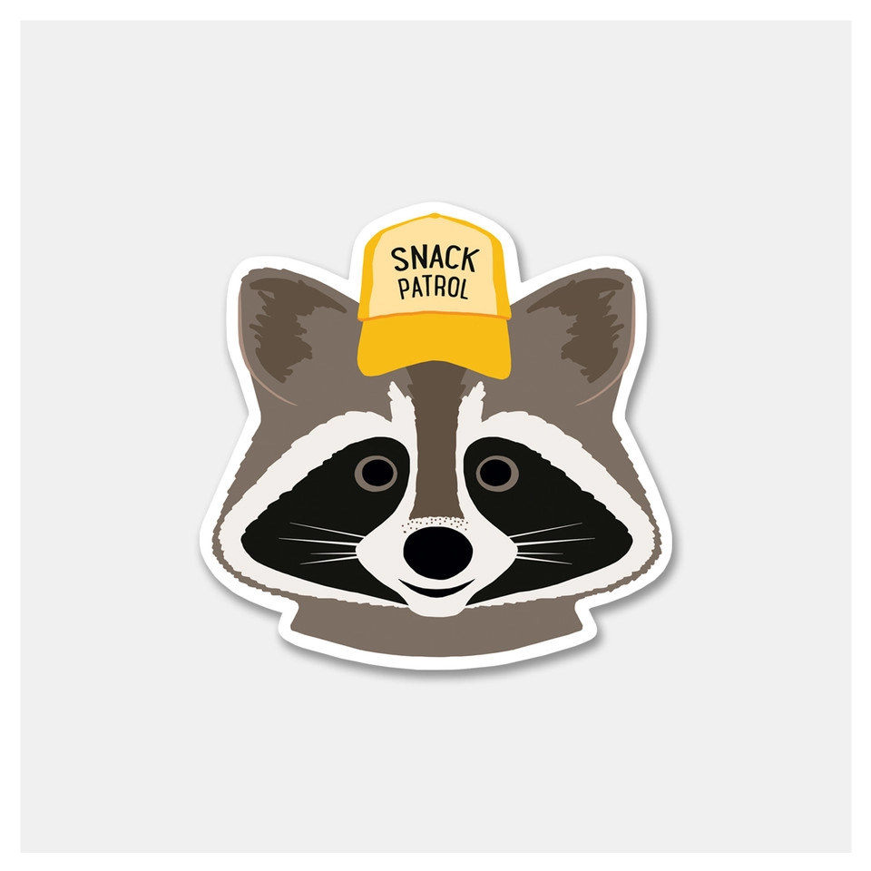 Potato Chip Raccoon Stickers – KyariKreations