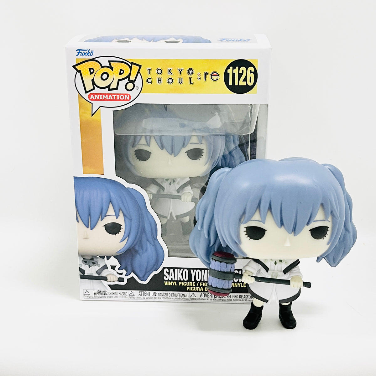 Tokyo Ghoul Anime SAIKO YONASHI with Mallet POP! Figure Toy