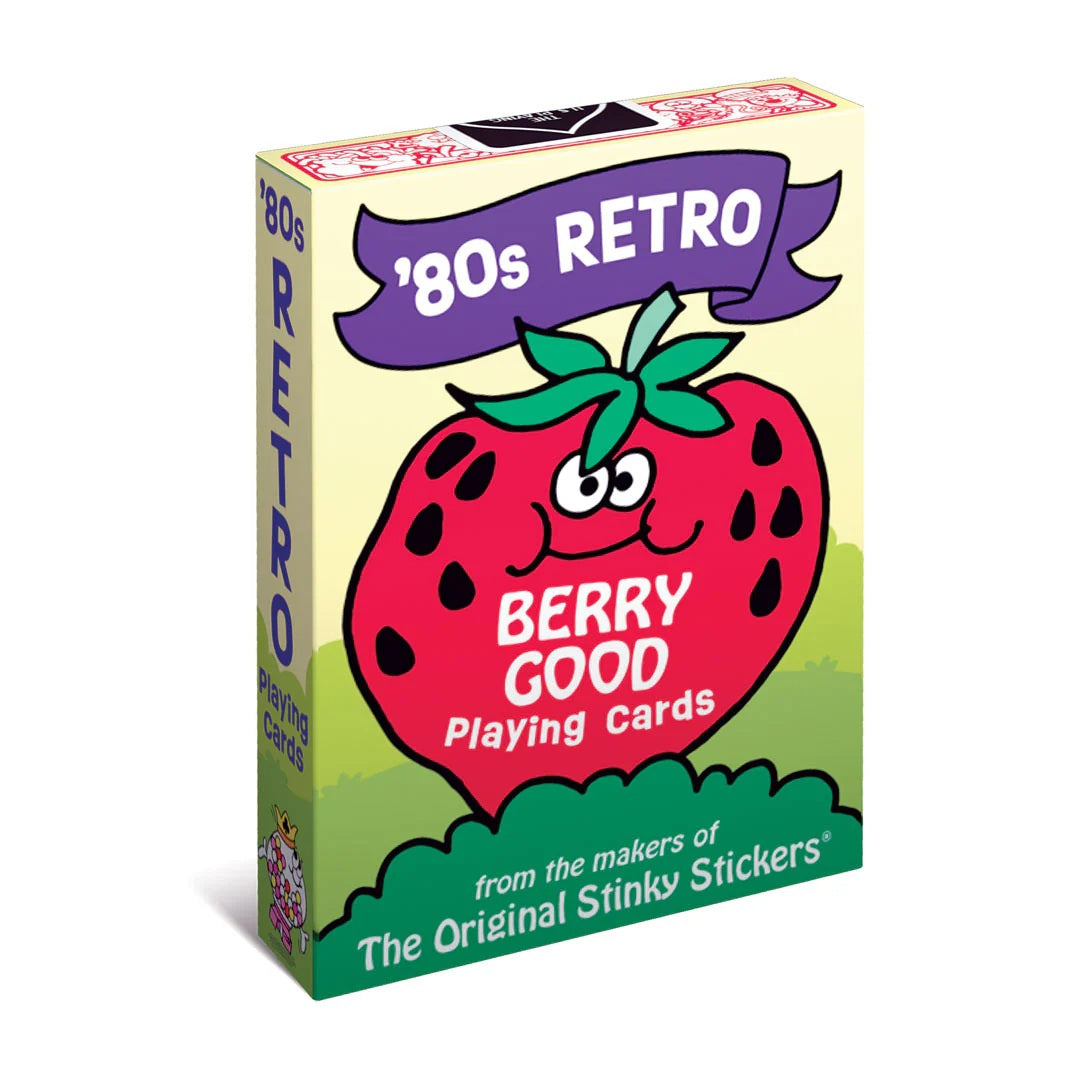 '80s Retro Berry Good Playing Cards