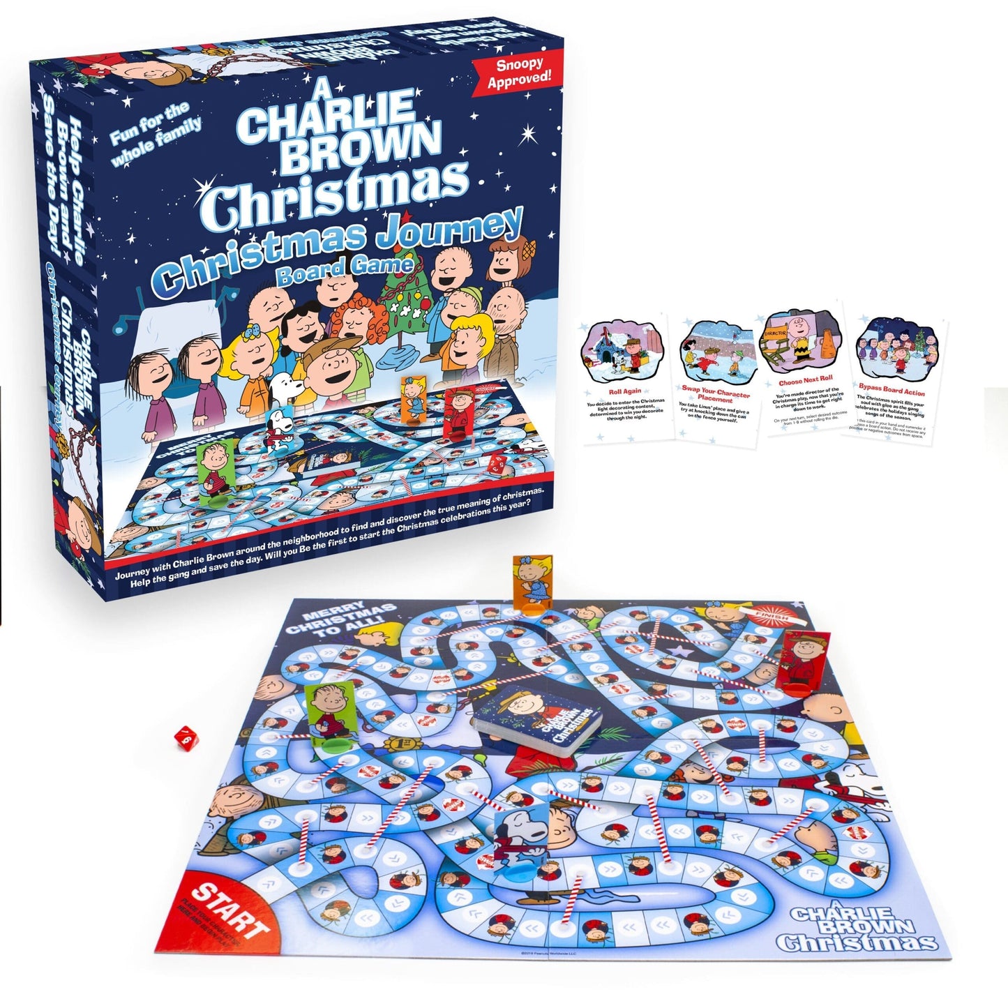 A Charlie Brown Christmas Journey Board Game