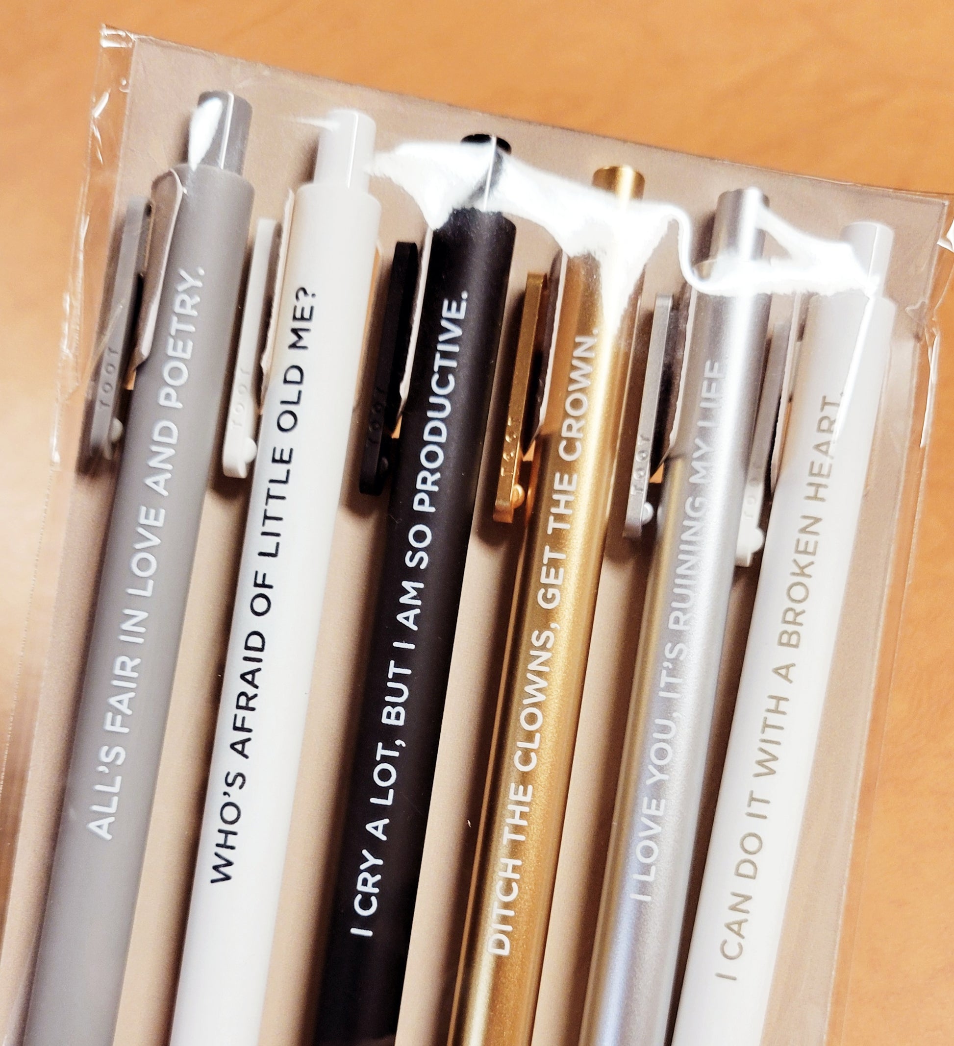 All's Fair In Love & Poetry Pen Set