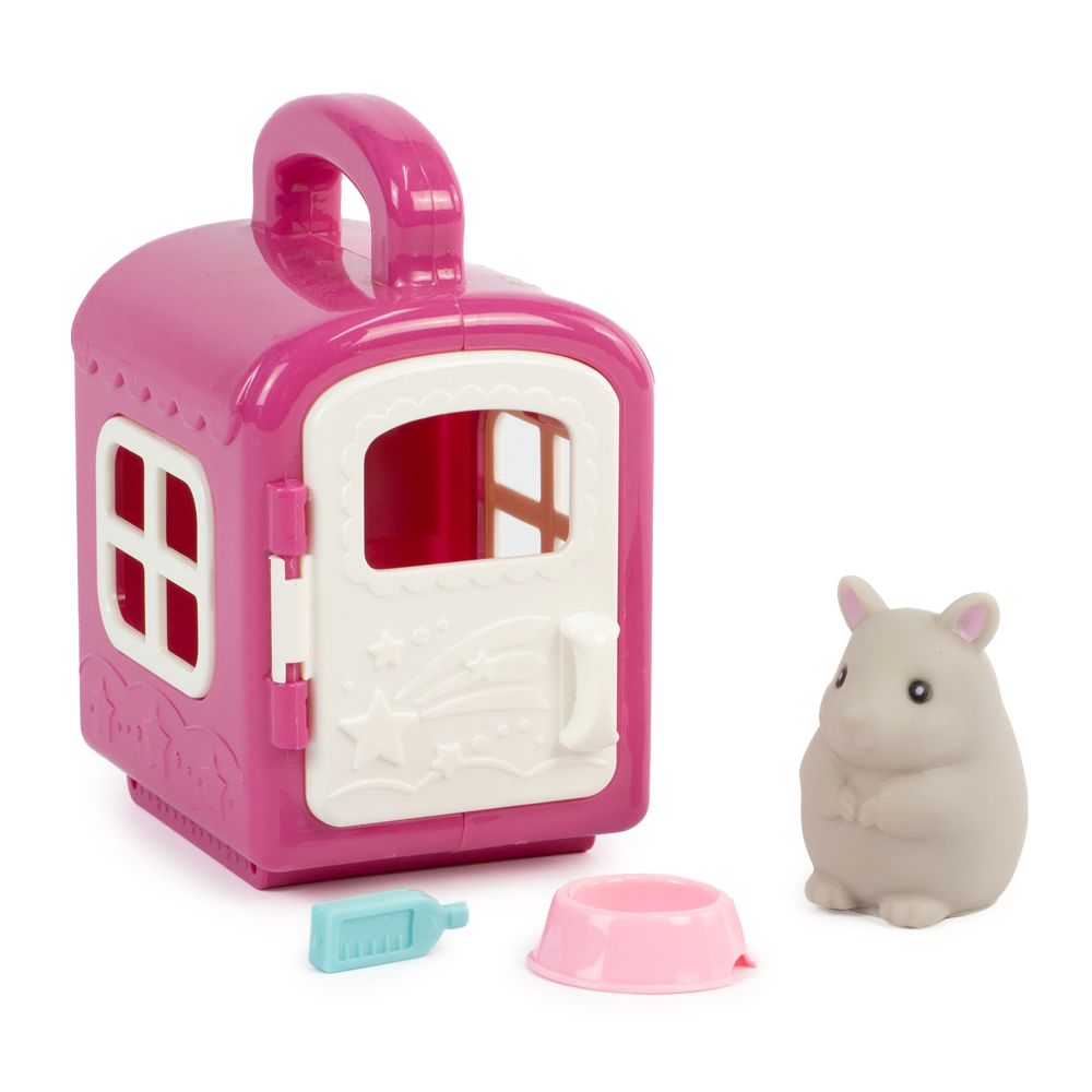 Assorted Mini Pets With Carrier