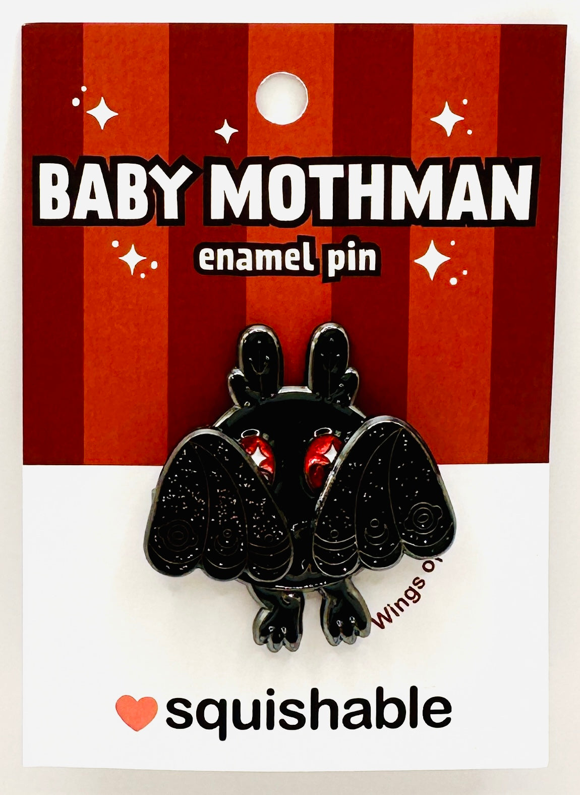 Baby Mothman Enamel Pin