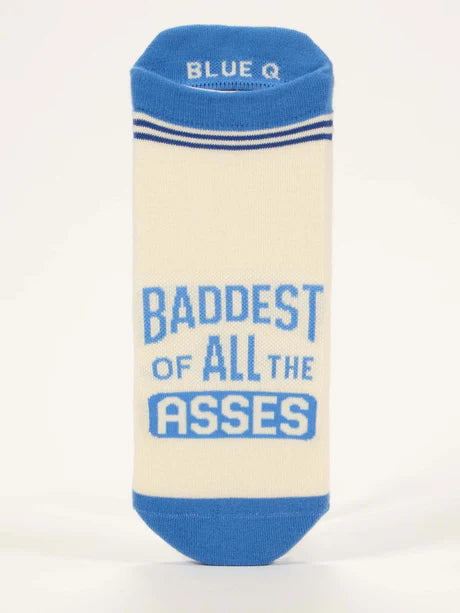 Baddest Of All The Asses Sneaker Socks Large