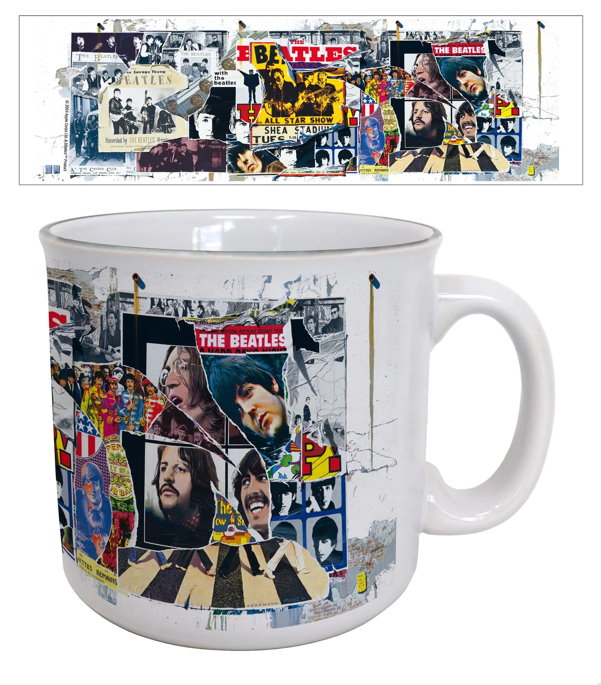 Beatles Anthology Camper Mug 20 oz