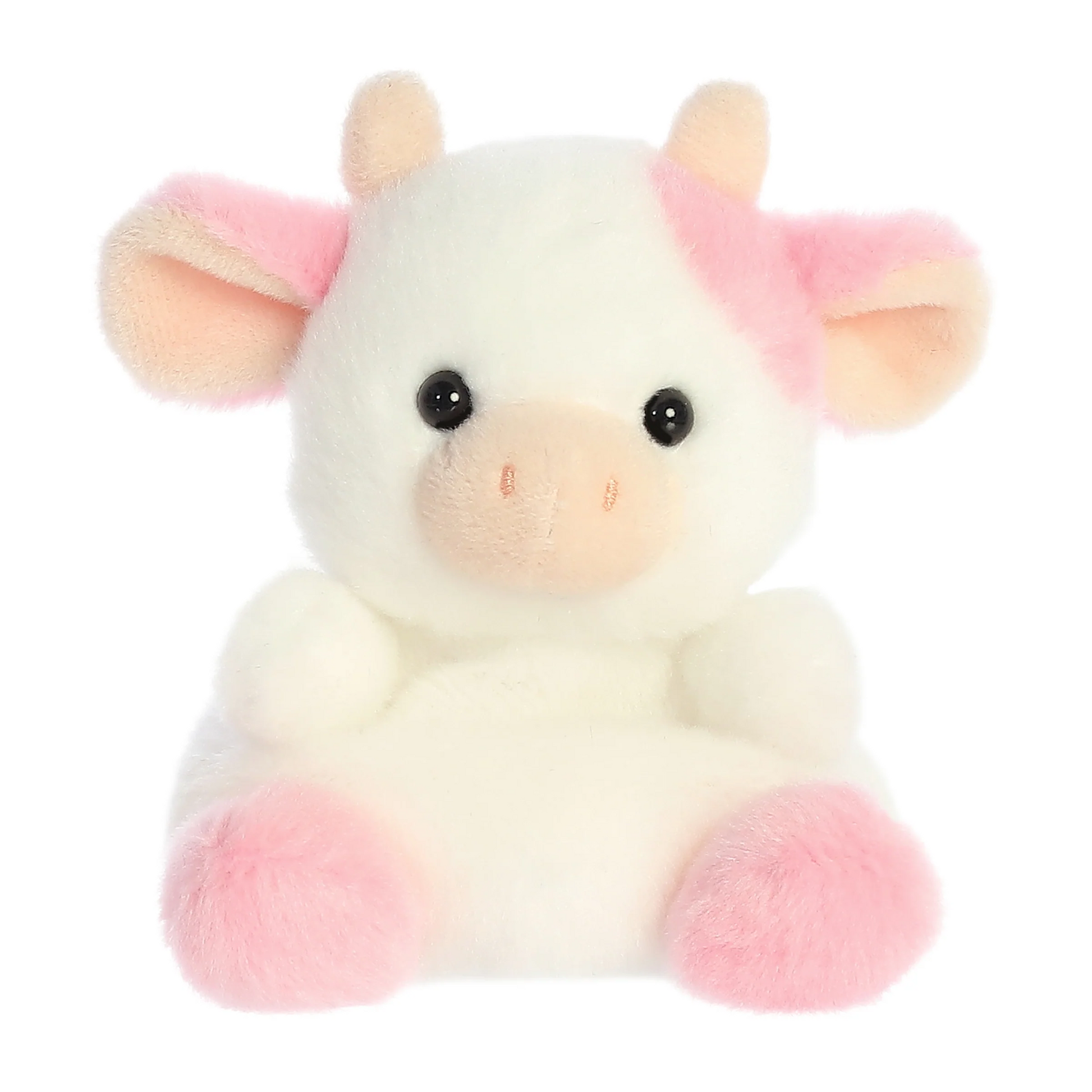 Belle Strawberry Cow Palm Pals Plush 5"