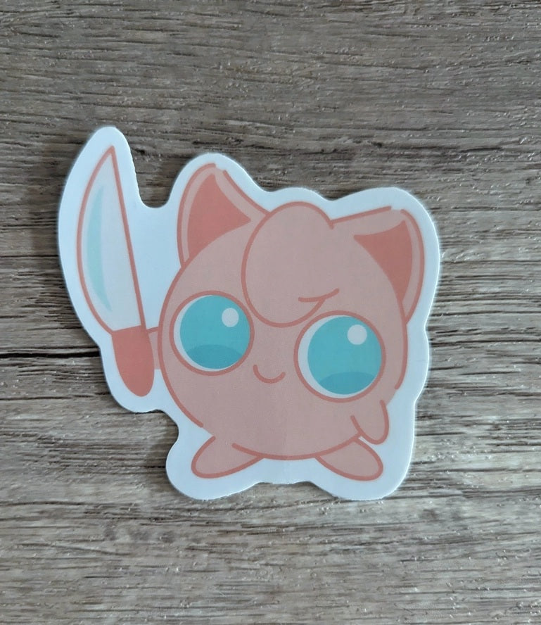 Better Choose Jigglypuff Pokemon Sticker