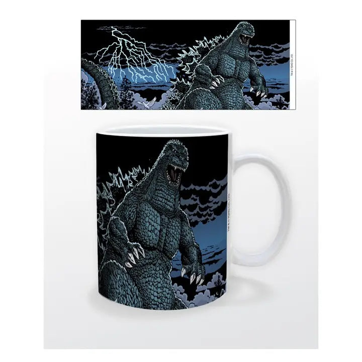 Blue Godzilla Mug 11 oz