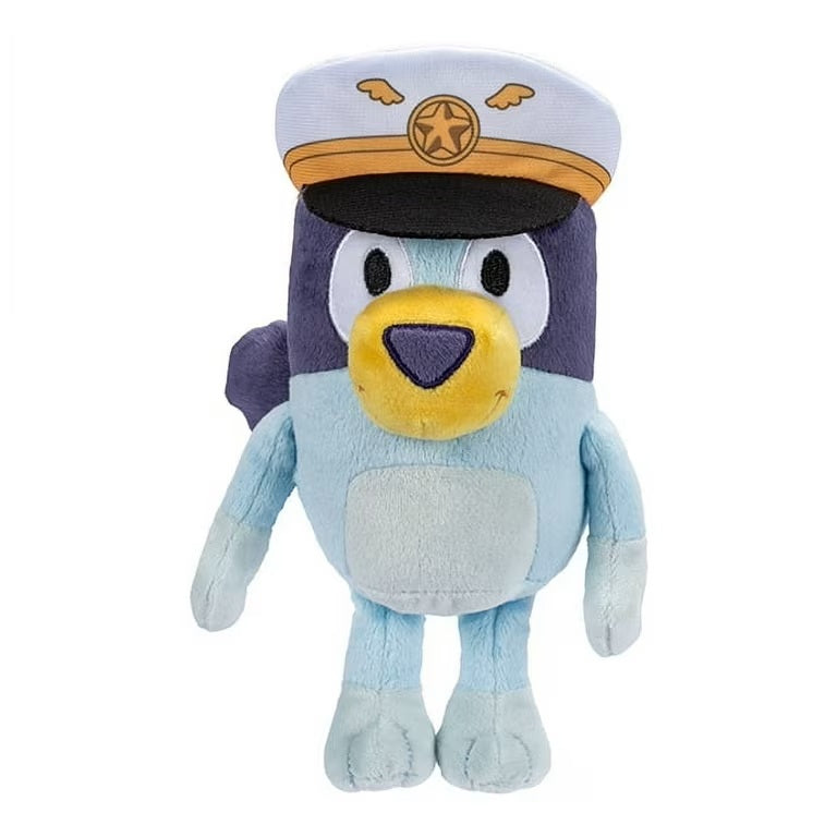 Bluey Plush 8" Captain Bluey