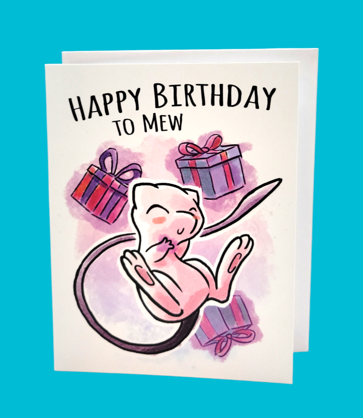 Card Happy Birthday To Mew