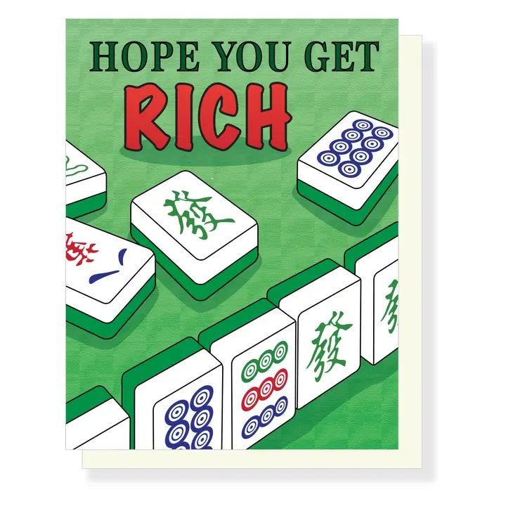 Card Hope You Get Rich Mahjong