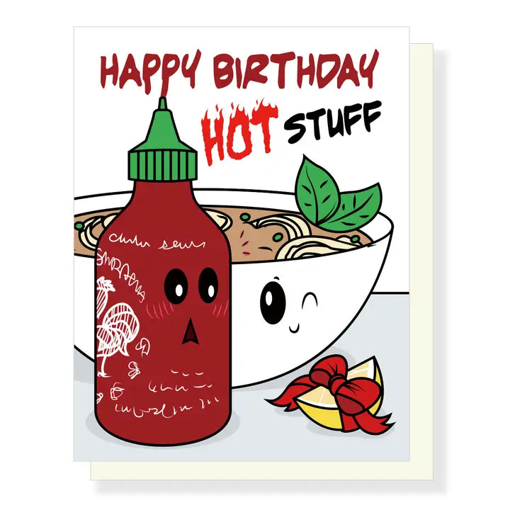 Card Hot Stuff Birthday