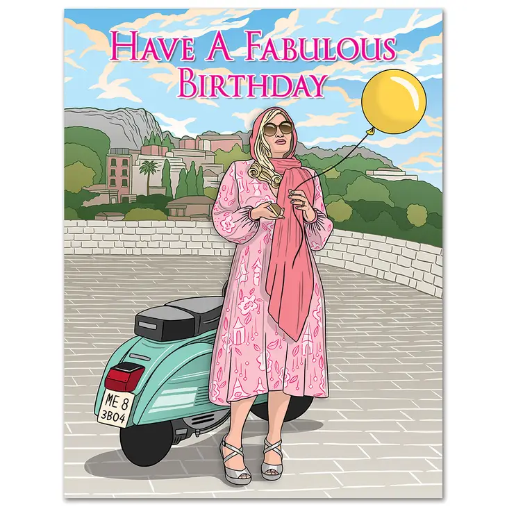 Card Fabulous Birthday Jennifer Coolidge