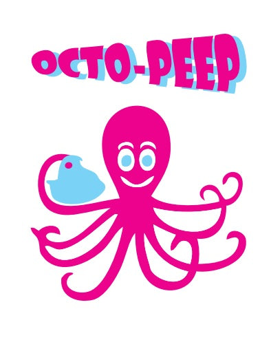 Card Octo-Peep Easter