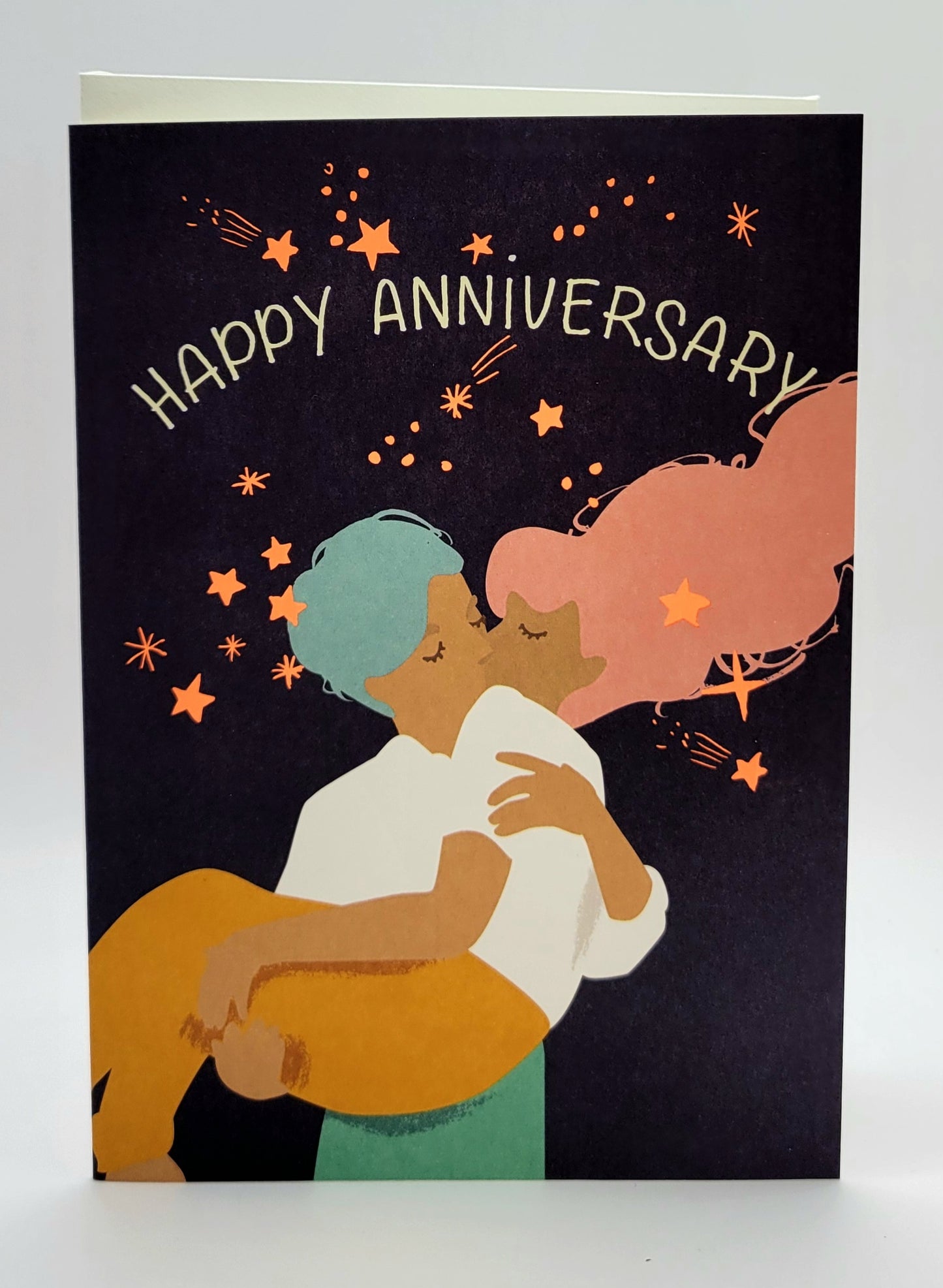 Card Romantic Anniversary