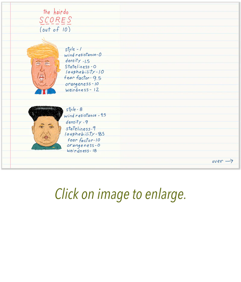 Card Trump Vs Jong Un