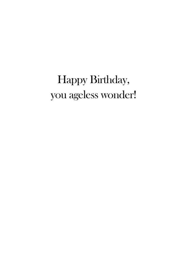 Card Ageless Wonder Birthday