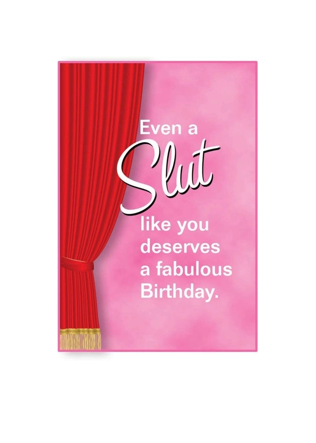 Card Birthday Slut!