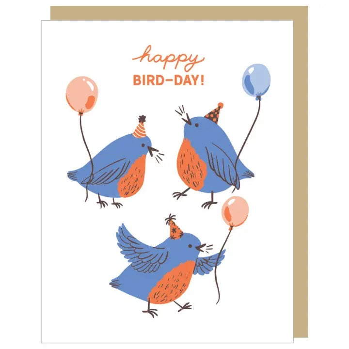 Card Happy Bird-Day Birthday