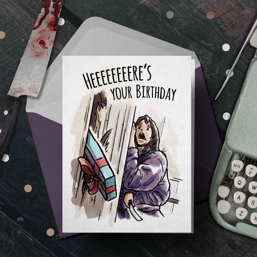 Card Heeere's Your Birthday