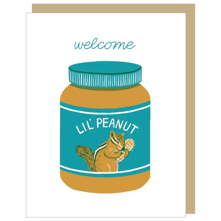 Card Welcome Li'l Peanut Baby