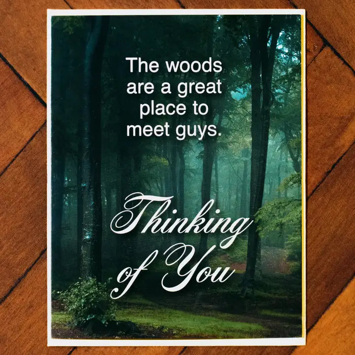 Card Woods Are Great To Meet Guys