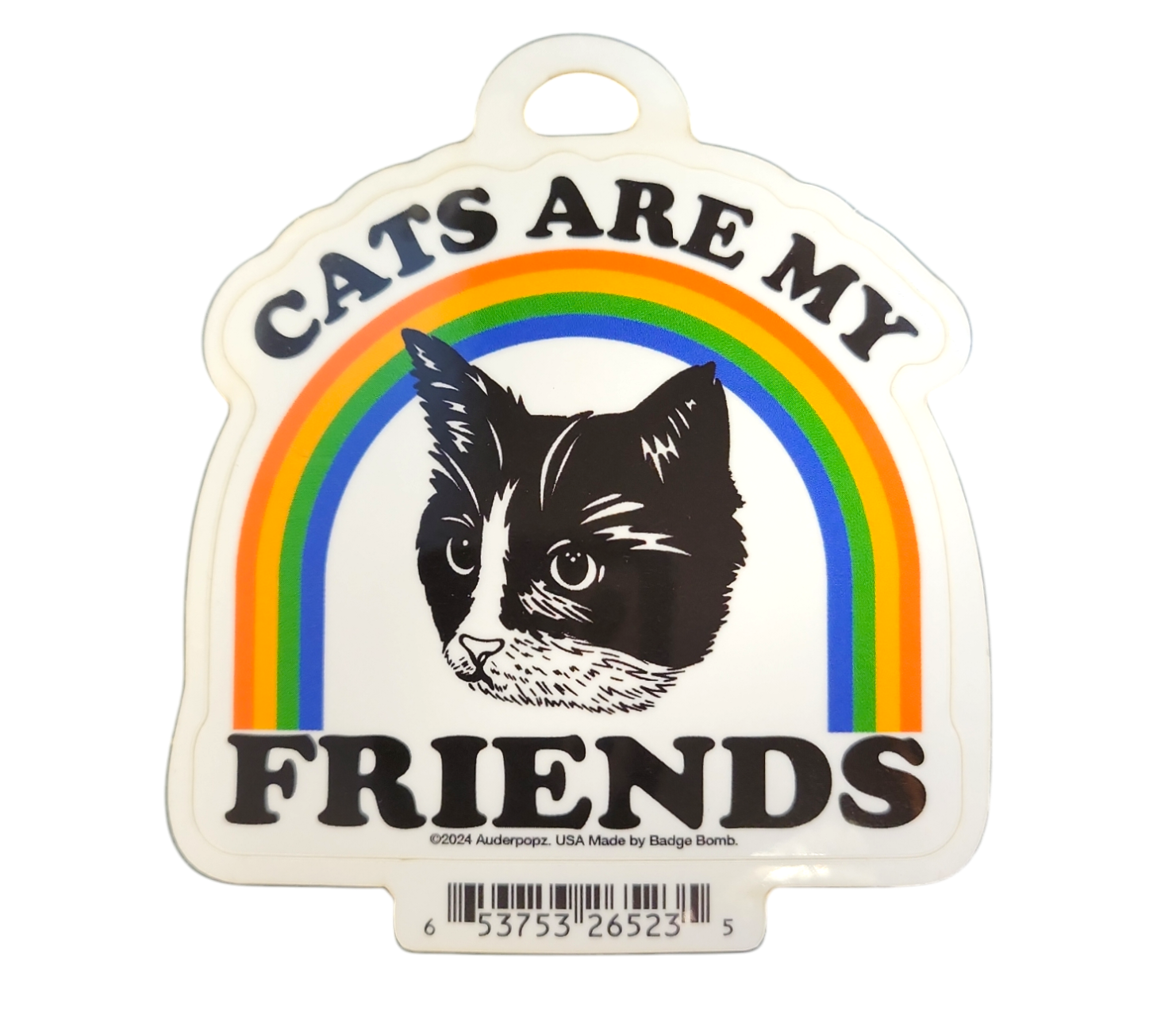 Cats Are My Friends Sticker