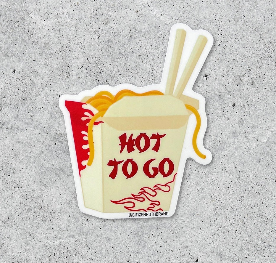 Chappell Roan Hot To Go Vinyl Sticker