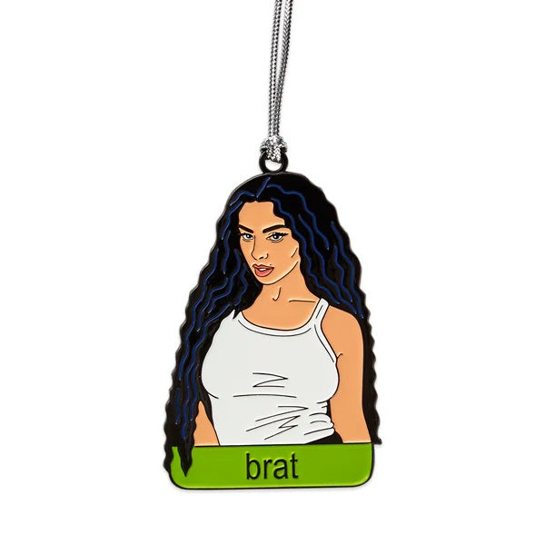 Charli XCX Brat Enamel Ornament