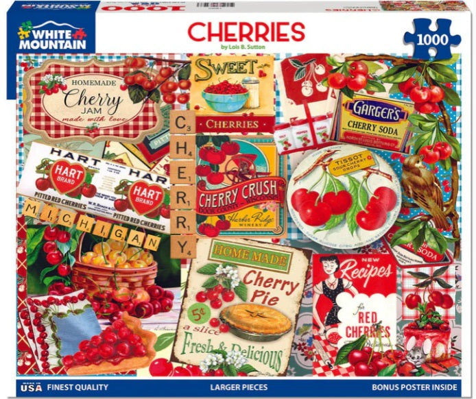 Cherries Puzzle 1000 pc