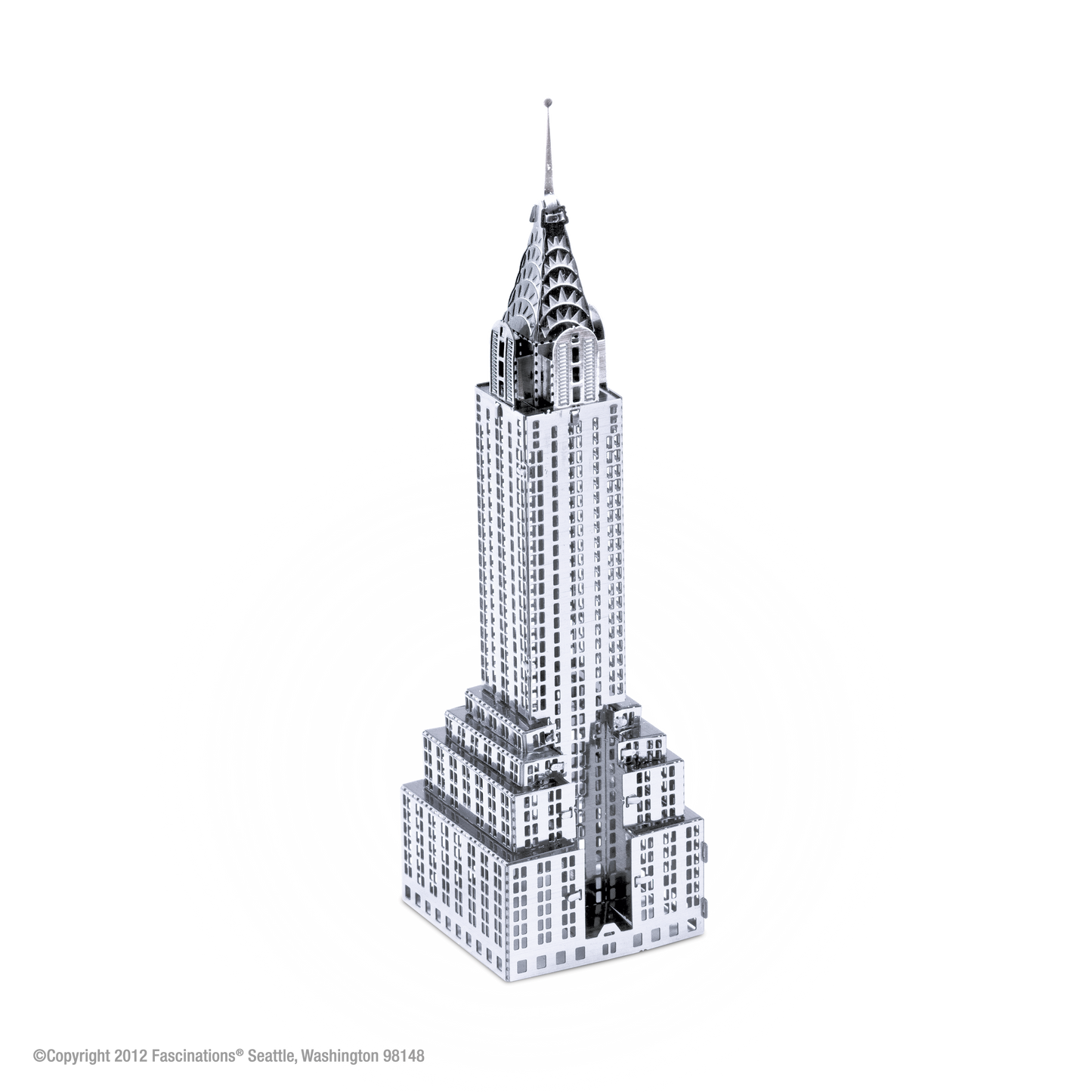 Chrysler Building Metal Model