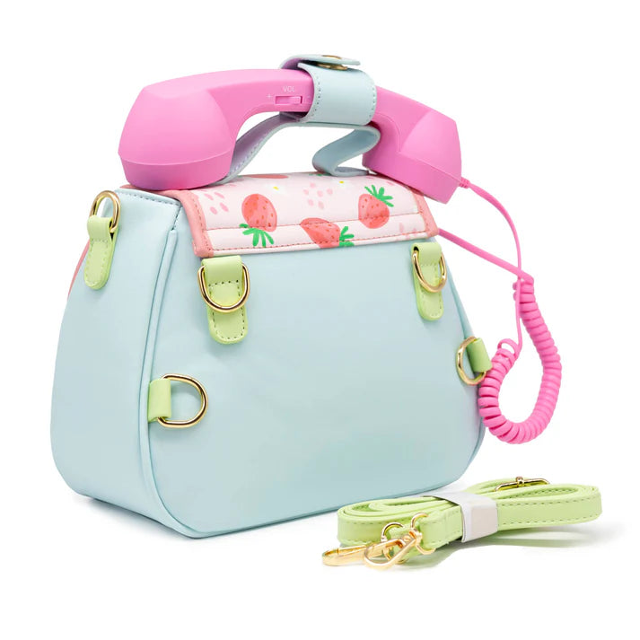 Convertible Phone Handbag Strawberry