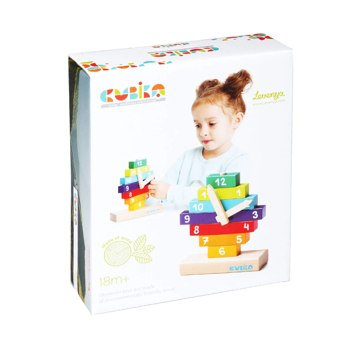 Cubika Wooden Clock Construction Kit