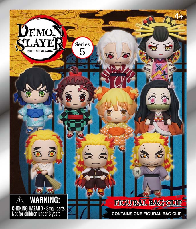 Demon Slayer Figural Bag Clip Series 5