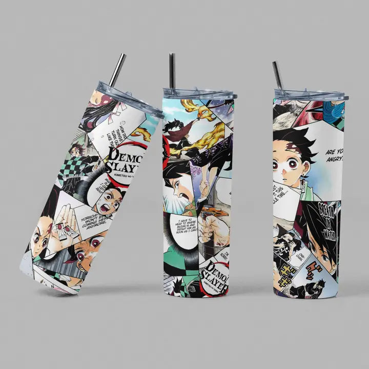 Demon Slayer Tumbler Collage 20 oz