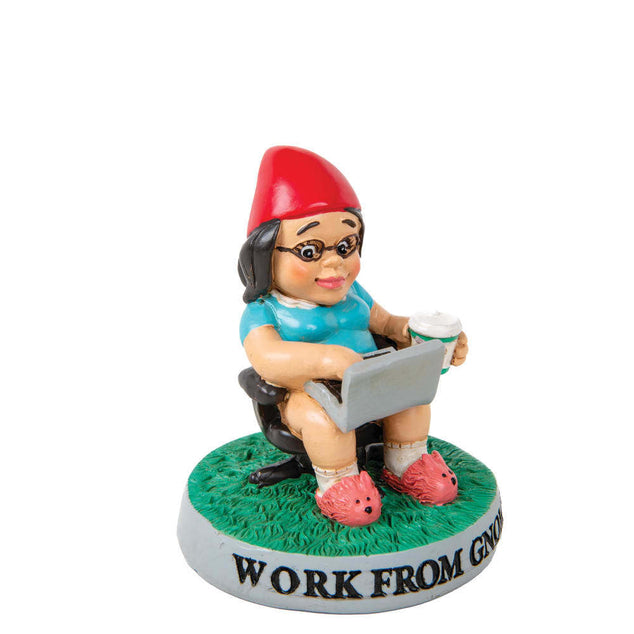 Desktop Female Work From Gnome