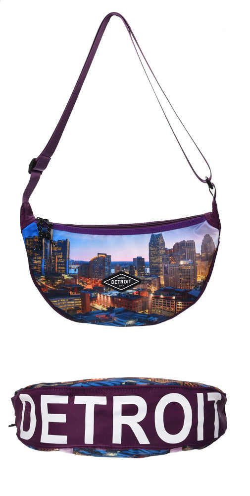 Detroit Skyline Photo Purse