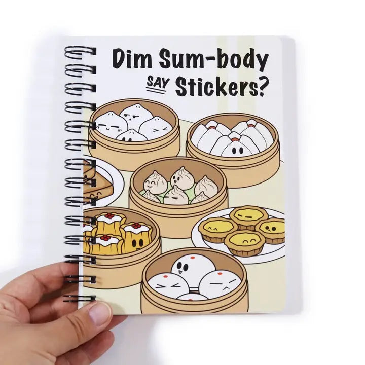 Dim Sum Reusable Sticker Book