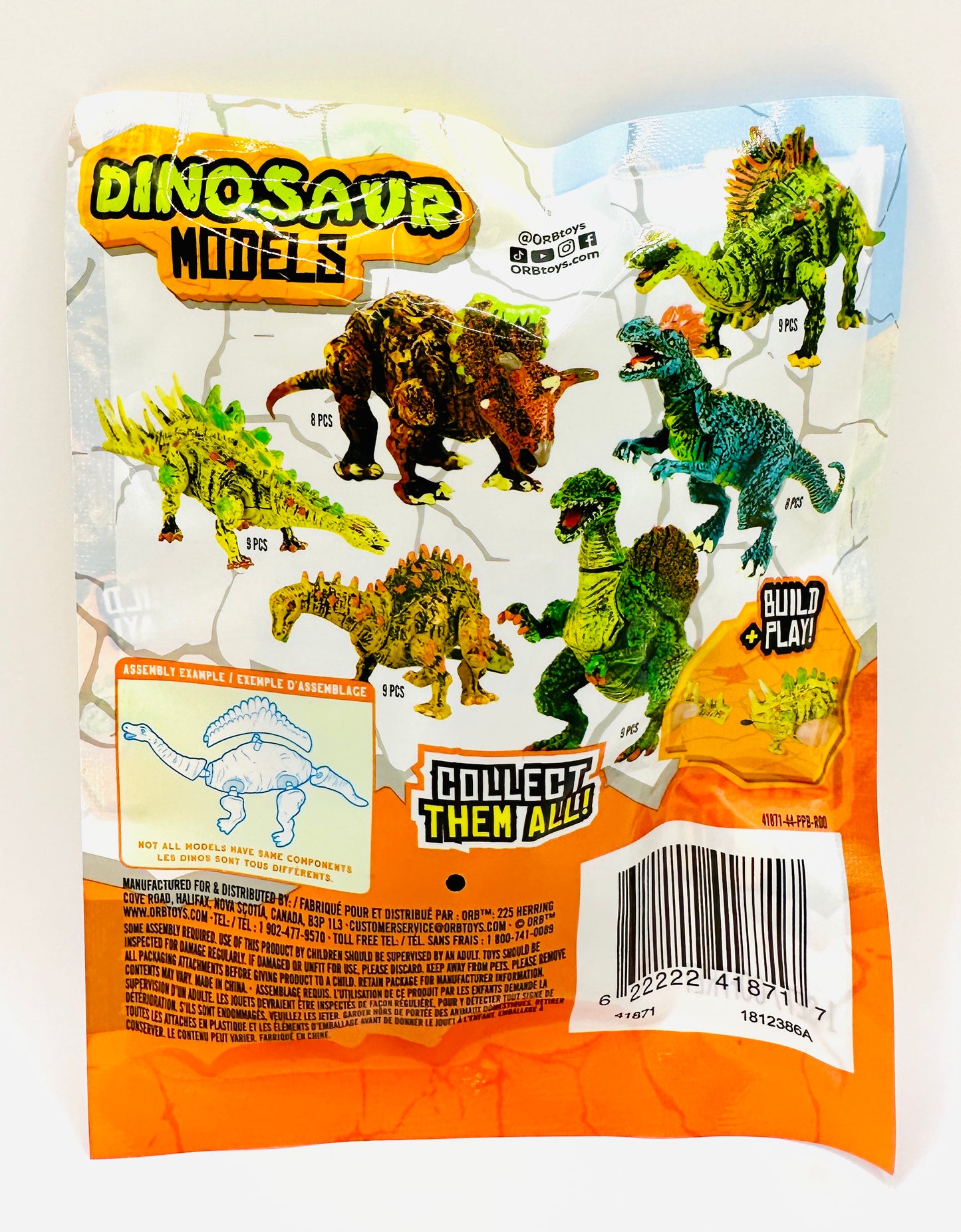 Dinosaur Model Blind Bag