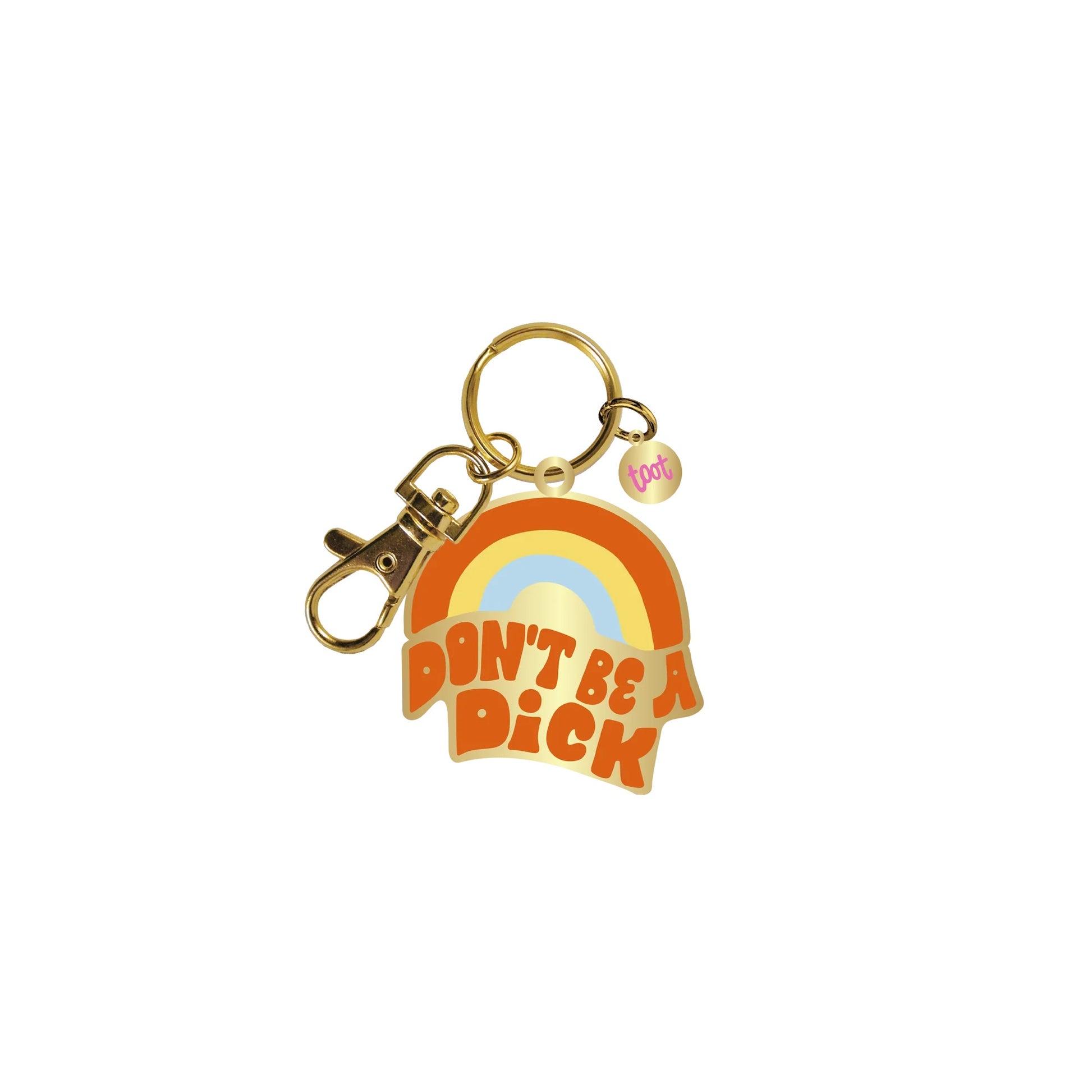 Don't Be A Dick Keychain