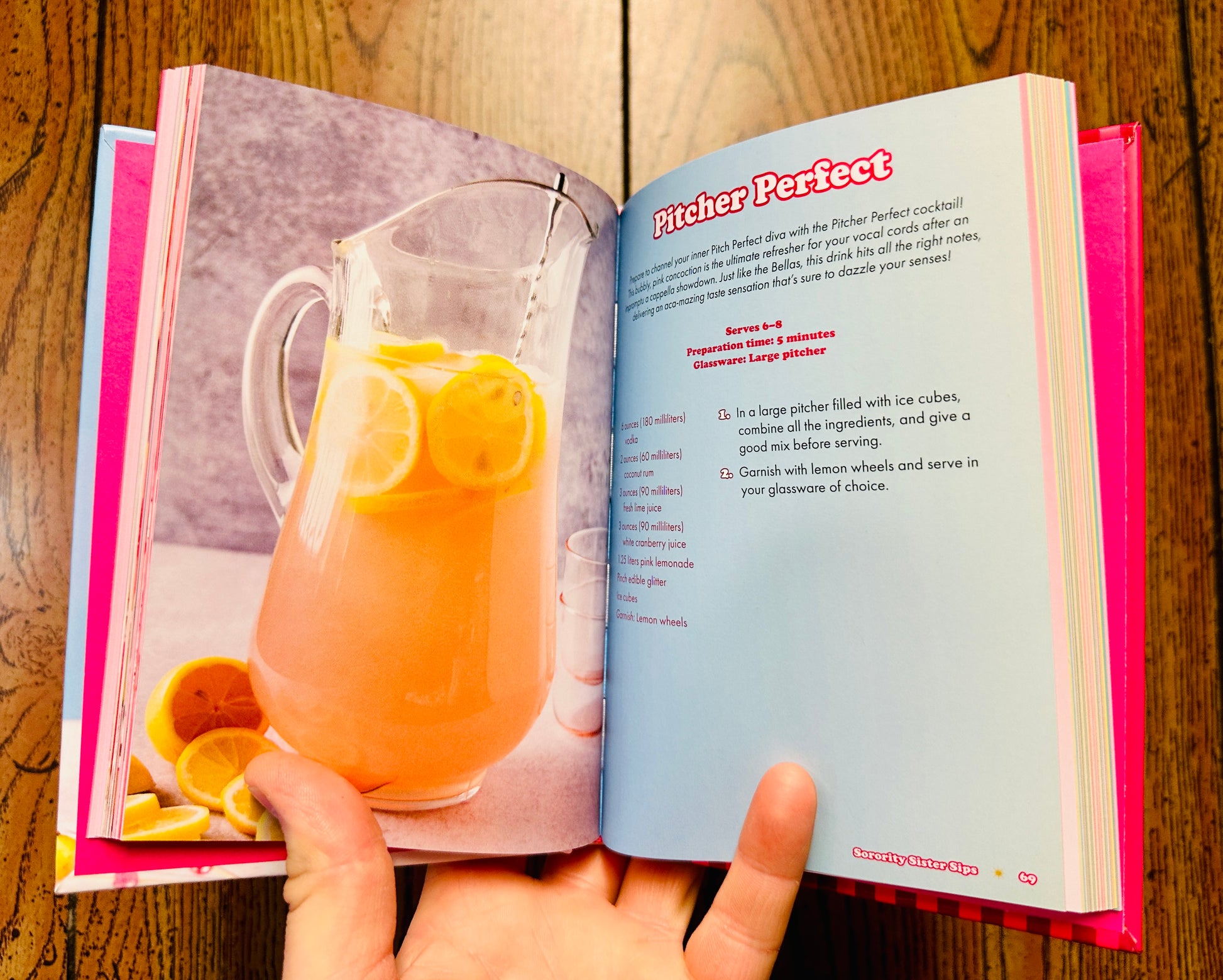 Drink Pink! Cocktails Book