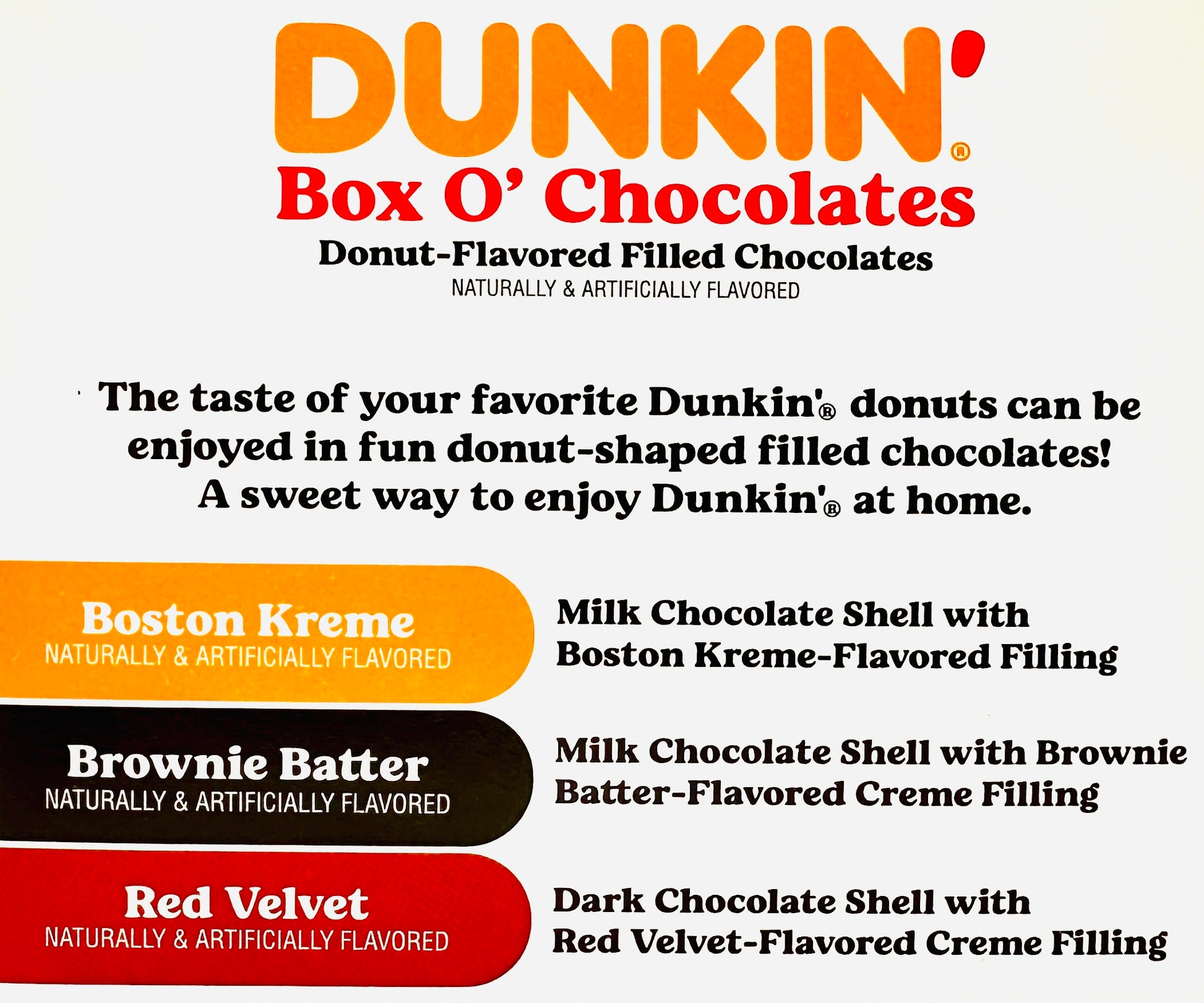 Dunkin' Box O' Chocolates