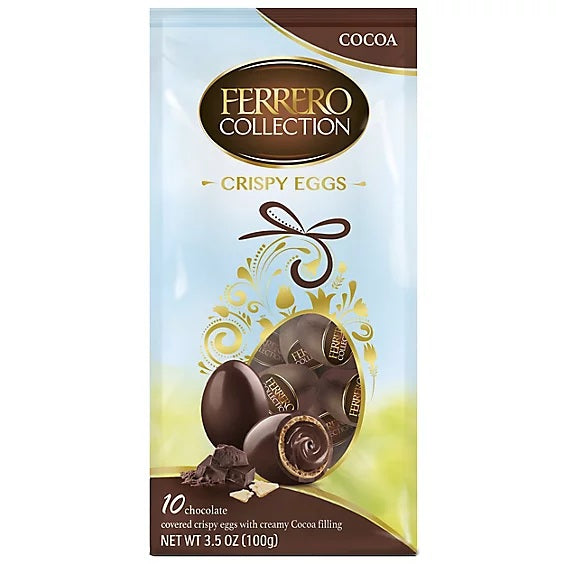 Ferrero Rocher Cocoa Filled Chocolate Crispy Eggs