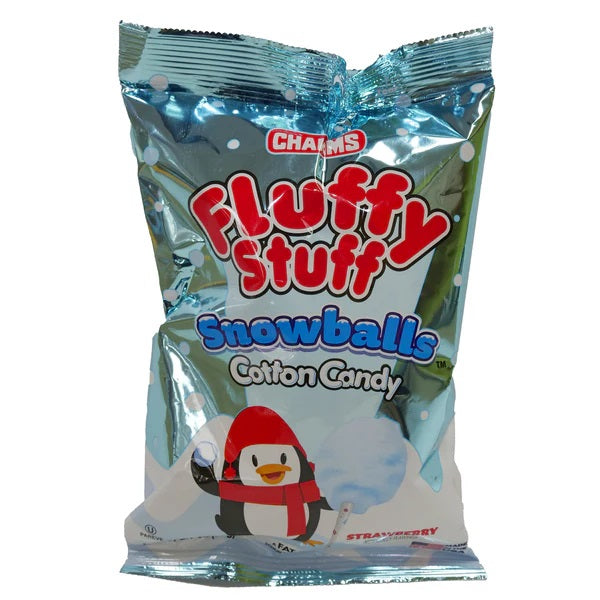 Fluffy Stuff Snowballs Cotton Candy 2.1 oz