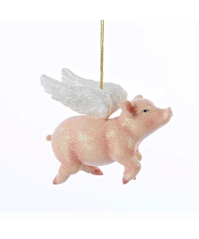 Flying Pig Ornament