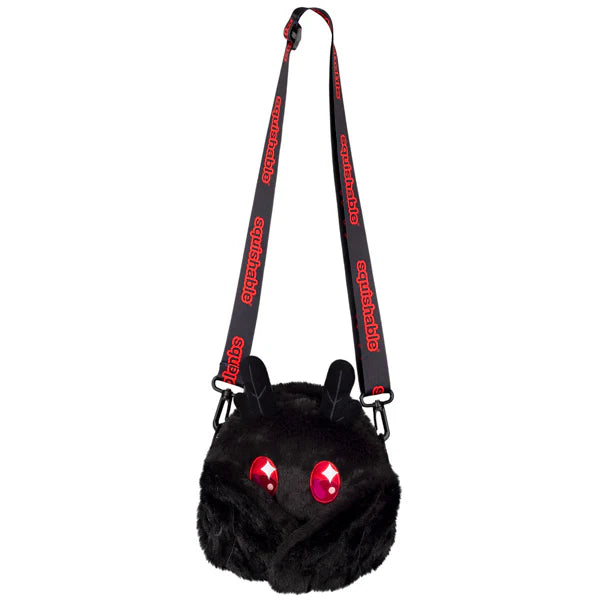 Fuzzy Baby Mothman Crossbody Bag