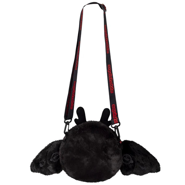 Fuzzy Baby Mothman Crossbody Bag