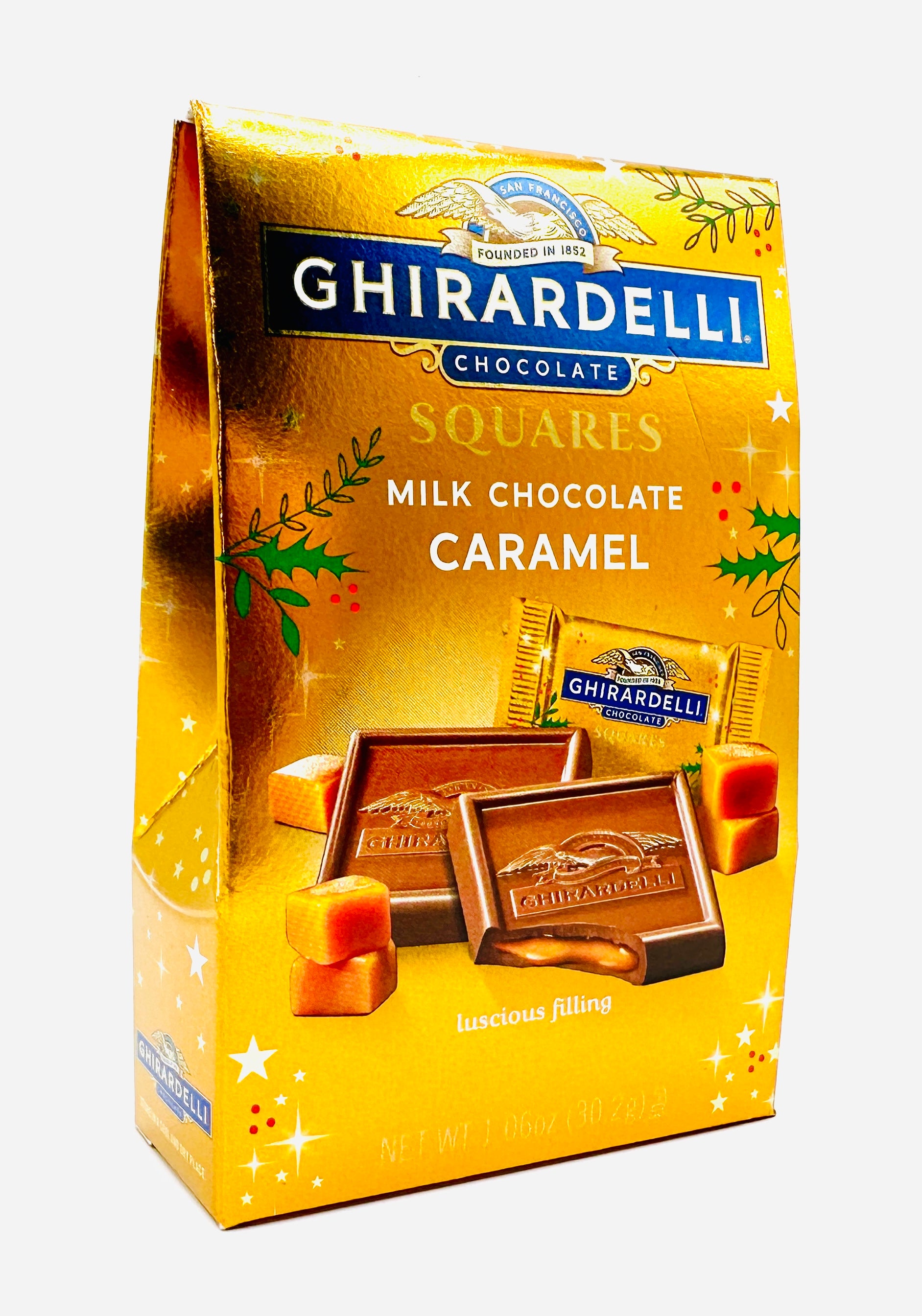 Ghirardelli Milk Chocolate Caramel Squares